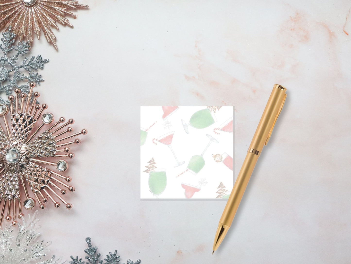 Post It Notes - Christmas Cocktails