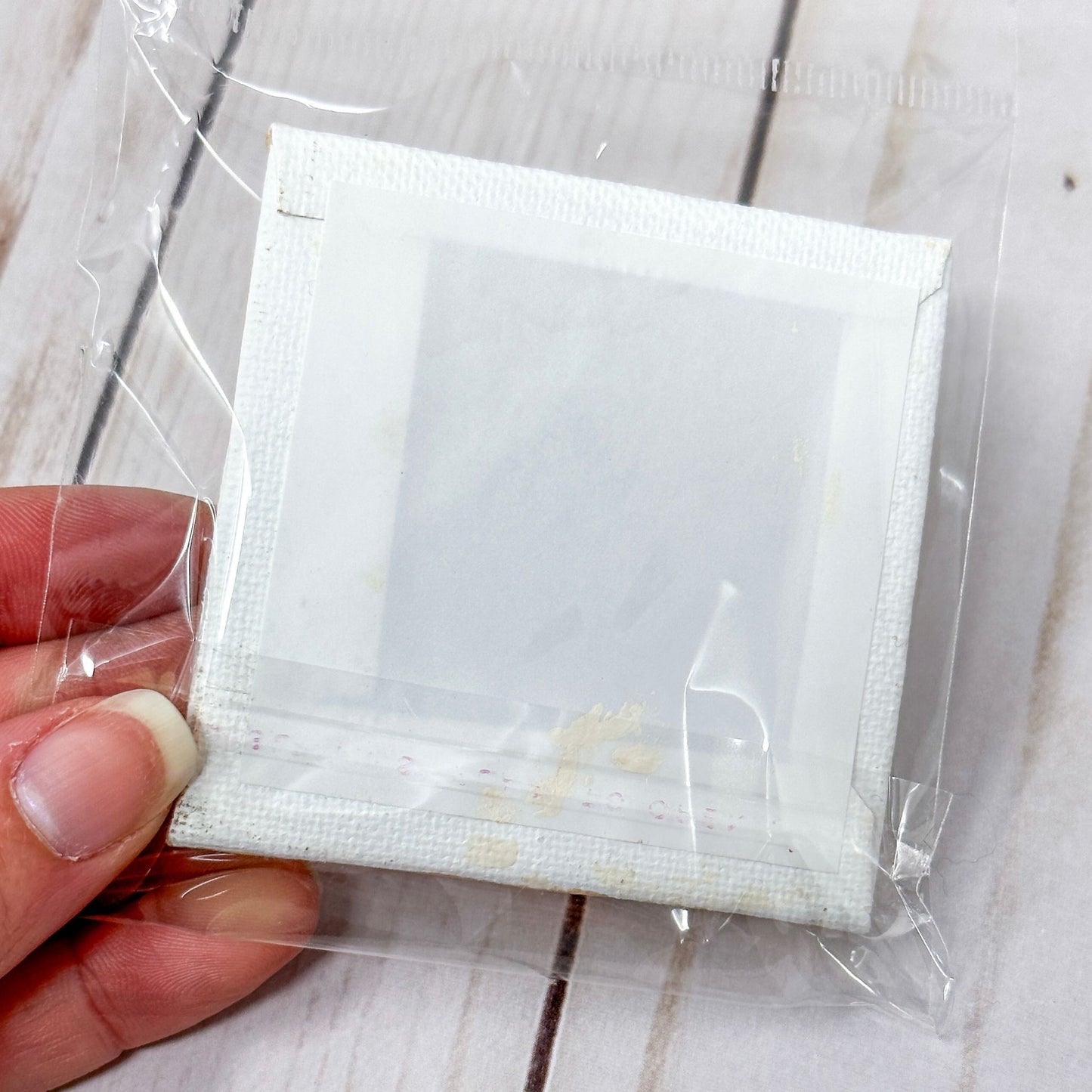 3d Acrylic Paint Confetti Heart Canvas Mini 2.5"x2.5"