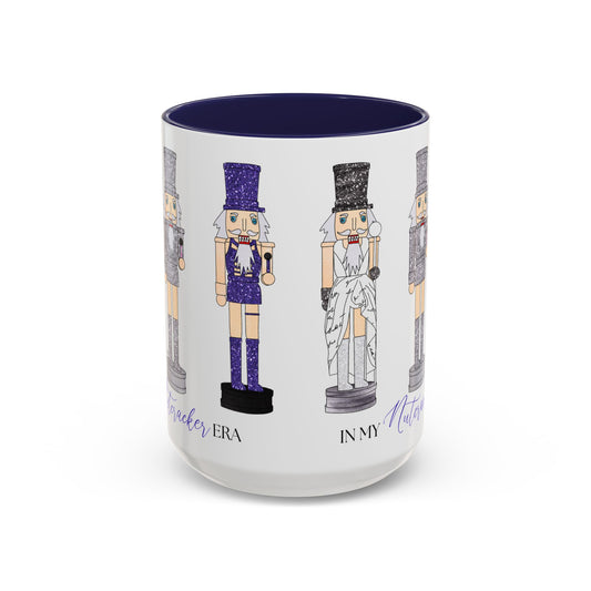 In My Nutcracker Era Holiday Illustration Christmas Coffee Mug (15oz)