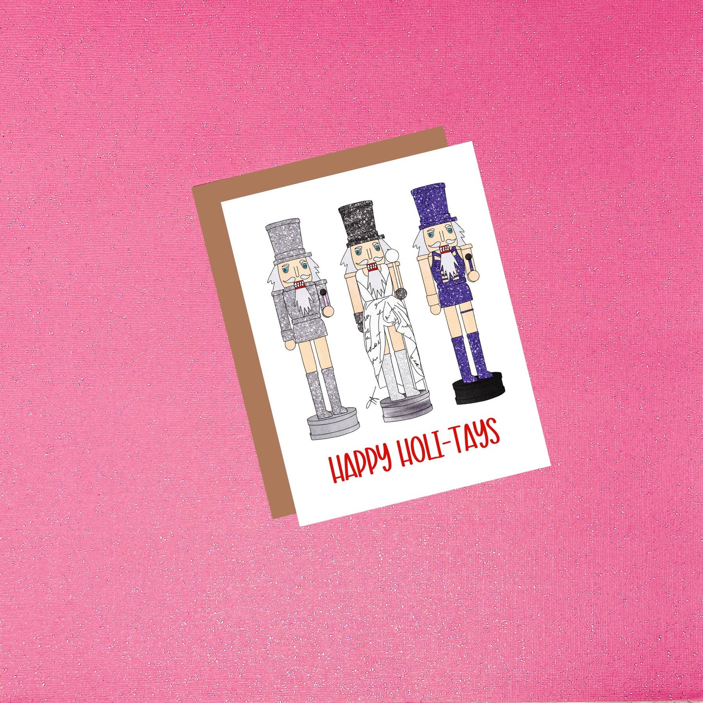 Happy Holi-Tays Swiftie Christmas Card