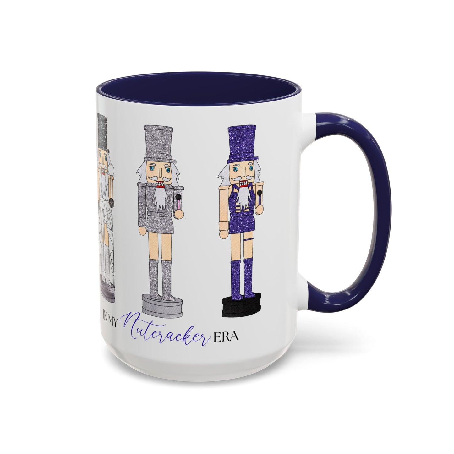 In My Nutcracker Era Holiday Illustration Christmas Coffee Mug (15oz)