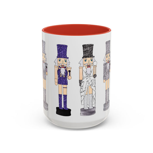 Nutcracker Holiday Eras Christmas Illustration Coffee Mug (15oz)