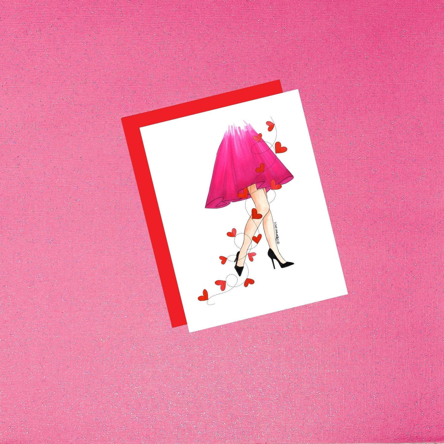 Fancy Feet Valentine's Day Fair Skin