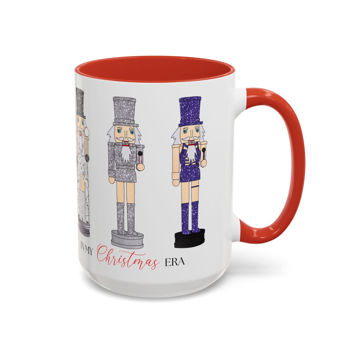 In My Christmas Era Nutcracker Holiday Illustration Coffee Mug (15oz)