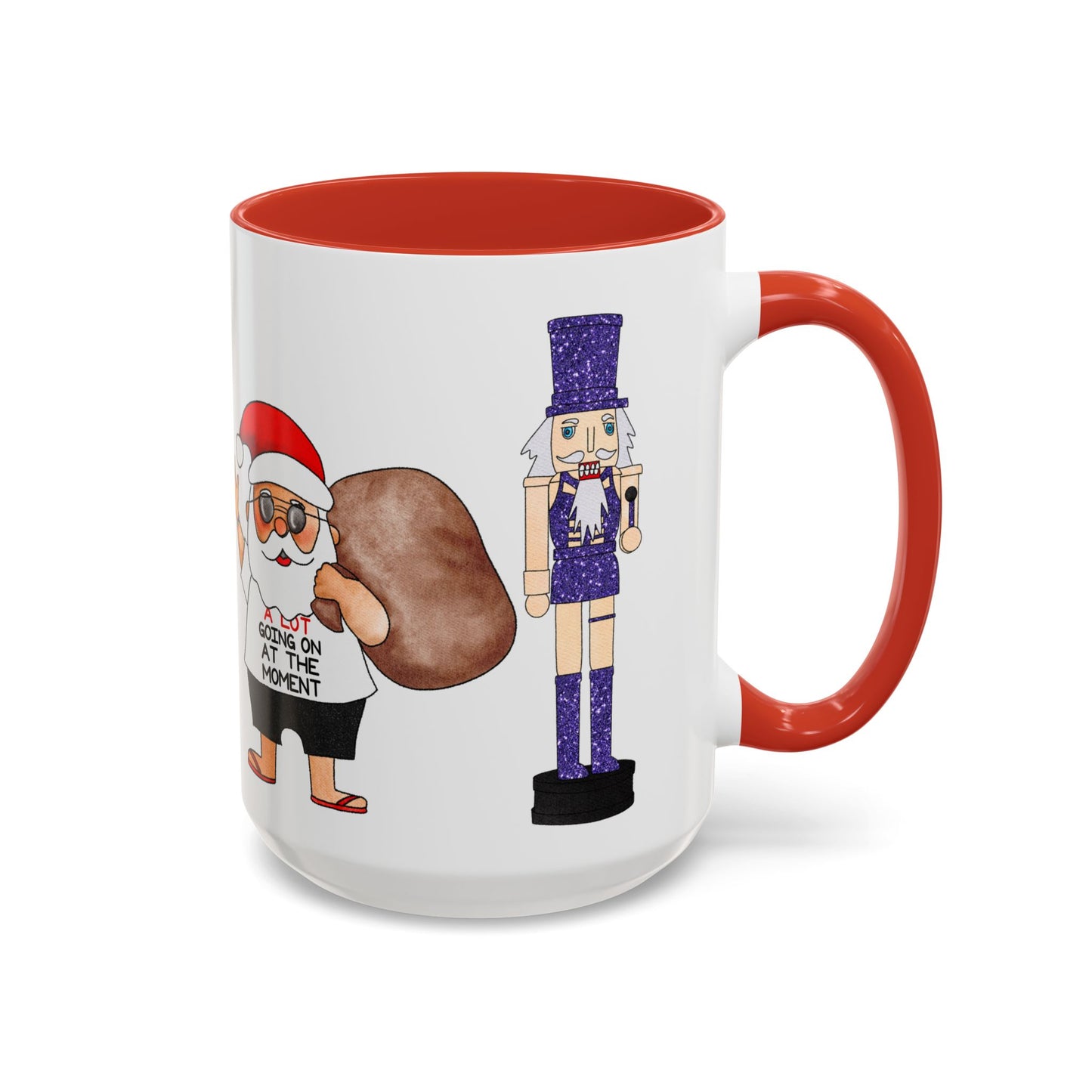 Holiday Eras Christmas Illustration Coffee Mug (15oz)