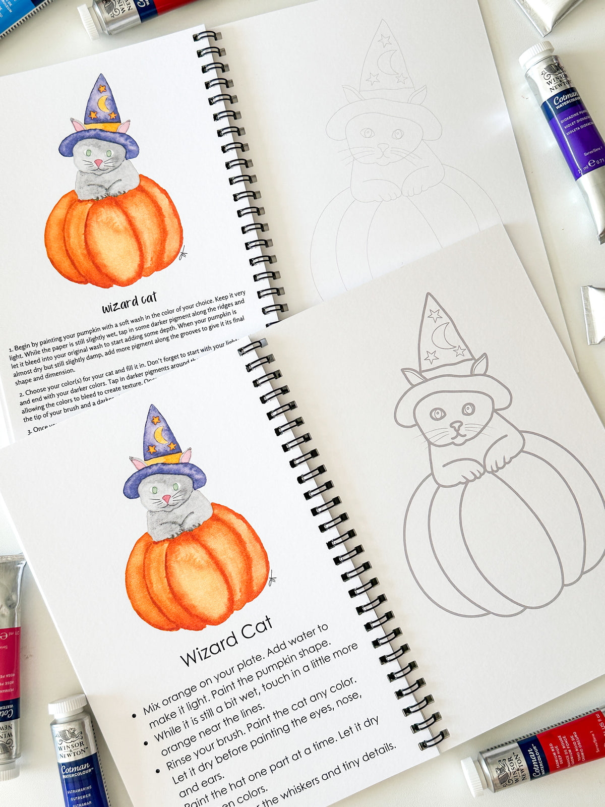 Watercolor Workbook for Beginners - Little Things Easy DIY Paintable Sketchbook