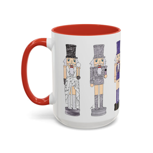 Nutcracker Holiday Eras Christmas Illustration Coffee Mug (15oz)