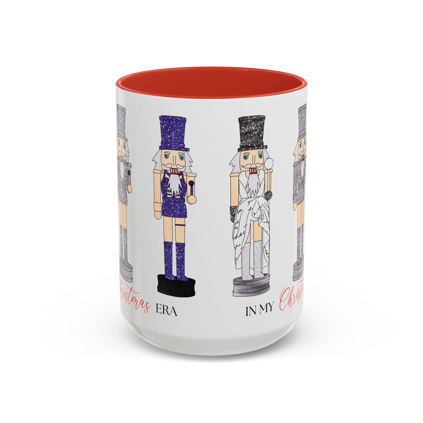 In My Christmas Era Nutcracker Holiday Illustration Coffee Mug (15oz)