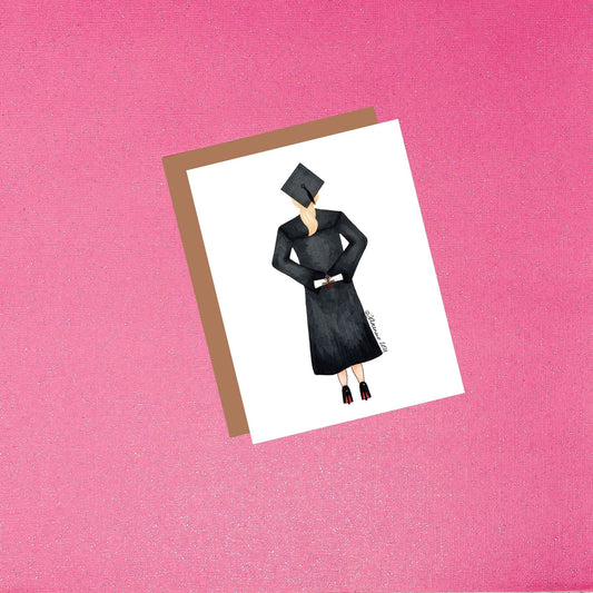 Graduation Card - Graduation (Blonde/Fair)
