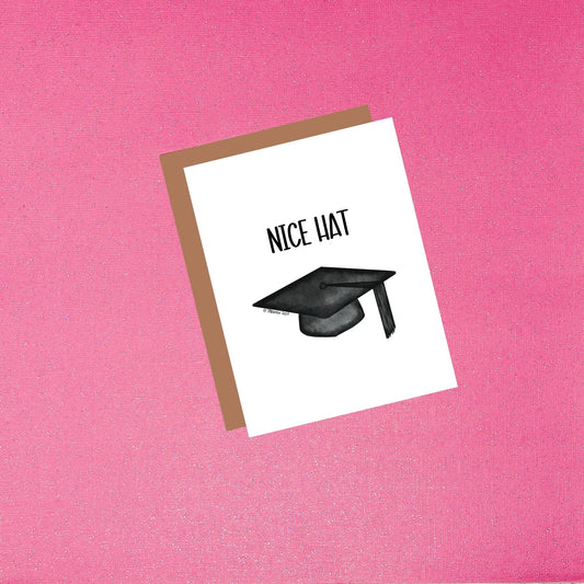 Graduation Card - Nice Hat